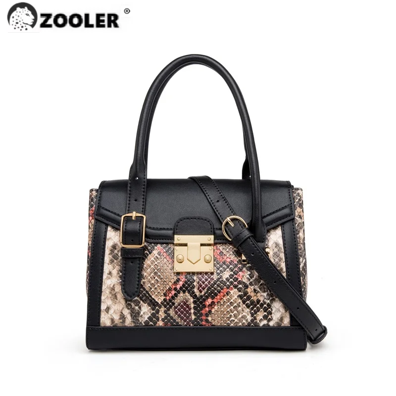 

ZOOLER Original Brand Pattern Real Leather Women Shoulder Bags Handbags Roomy Commuting Crossbags Bag Totally Cow Fashion#QS331