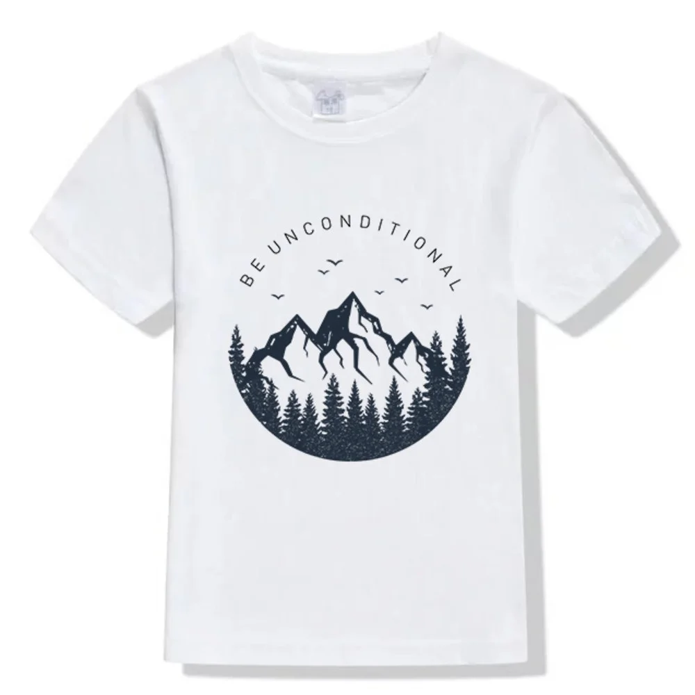 Letter Snow Mountains Iron on Patches Heat Transfer Stickers Boy DIY T-shirt Badges Clothing Apploque Press Printing Decor