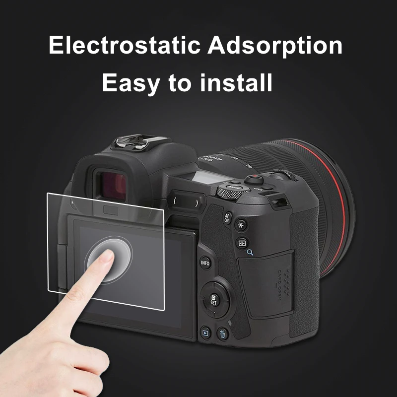 2 шт., ультратонкое закаленное стекло для камеры Canon EOS R5 R3 R7 R8 R50