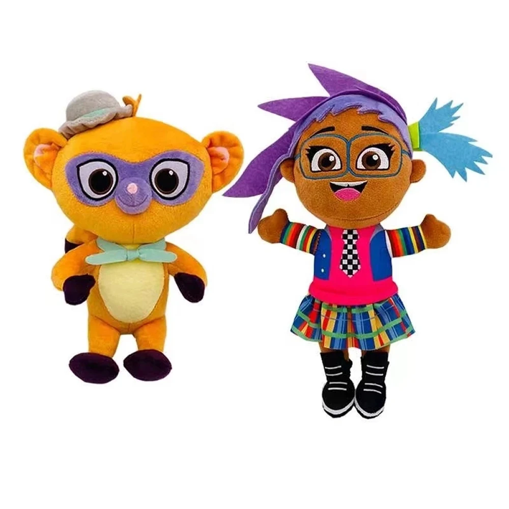 

New Cartoon Movie Gabi Vivo Monkey Plush Toy Soft Stuffed Animal Kinkajou Vivo Plushie Doll Christmas Gift For Kids