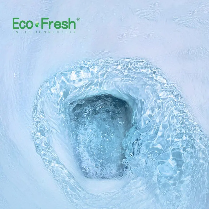 Imagem -05 - Ecofresh Sensor Automático de Descarga Elétrica Peça Única Inteligente sem Tanque Vaso Sanitário