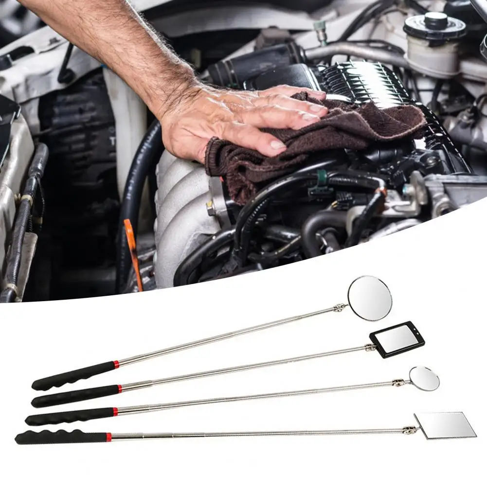 

Universal Inspection Mirror Flexible Head Different Specifications Automotive Tools Telescopic Inspection Mirror for Auto Repair