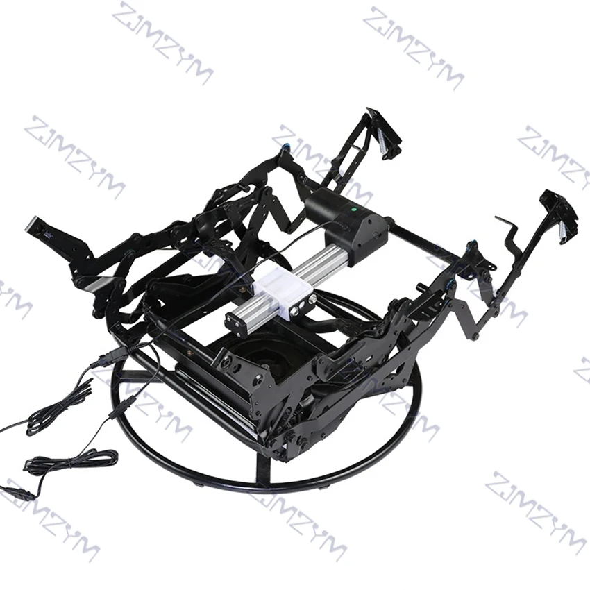 HX4181ไฟฟ้าโซฟากรอบเหล็ก Recliner โยกกลไก Recliner เก้าอี้หมุนกลไกไฟฟ้าโซฟาที่นั่งกรอบ110-240V