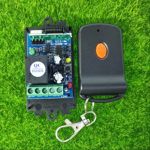 범용 RF 무선 리모컨 스위치 리시버 송신기, 조명, LED 리모컨, 램프, DC12V 10A 릴레이, 1 채널, 433mhz