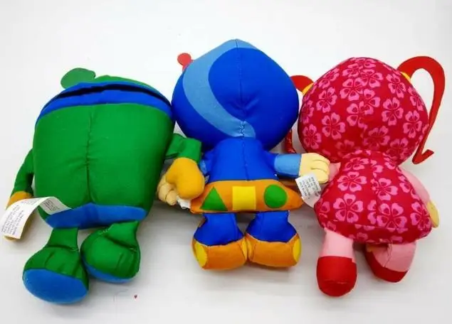 TEAM UMIZOOMI Bot MILLI Geo Plush 9 Inch Doll set of 3