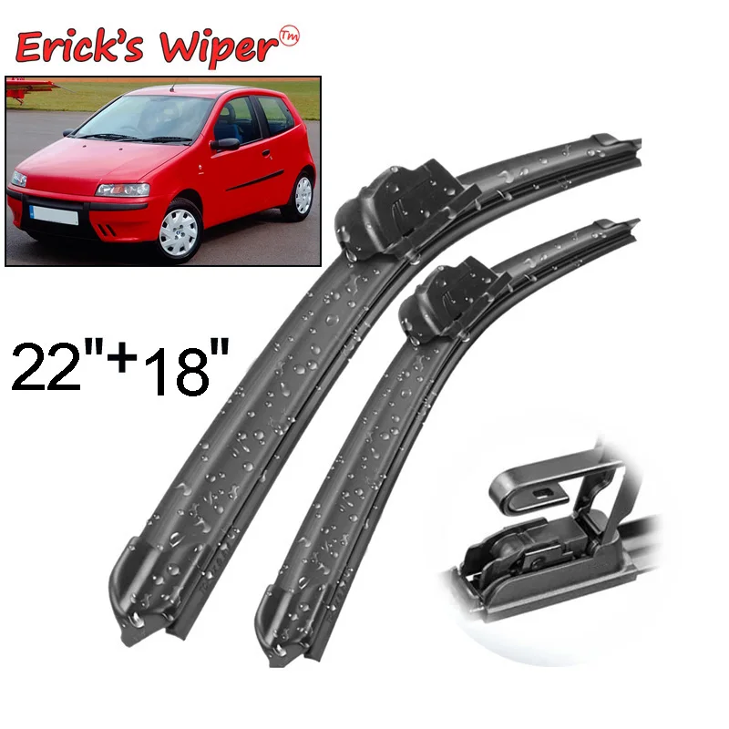 Erick\'s Wiper Front Wiper Blades For Fiat Punto 188 1999 - 2005 Windshield Windscreen Clean Window Car Rain Brushes 22\