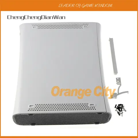 1 conjunto de capa completa com botões para xbox 360, capa protetora para console de jogos gordo, capa para xbox 360 phat