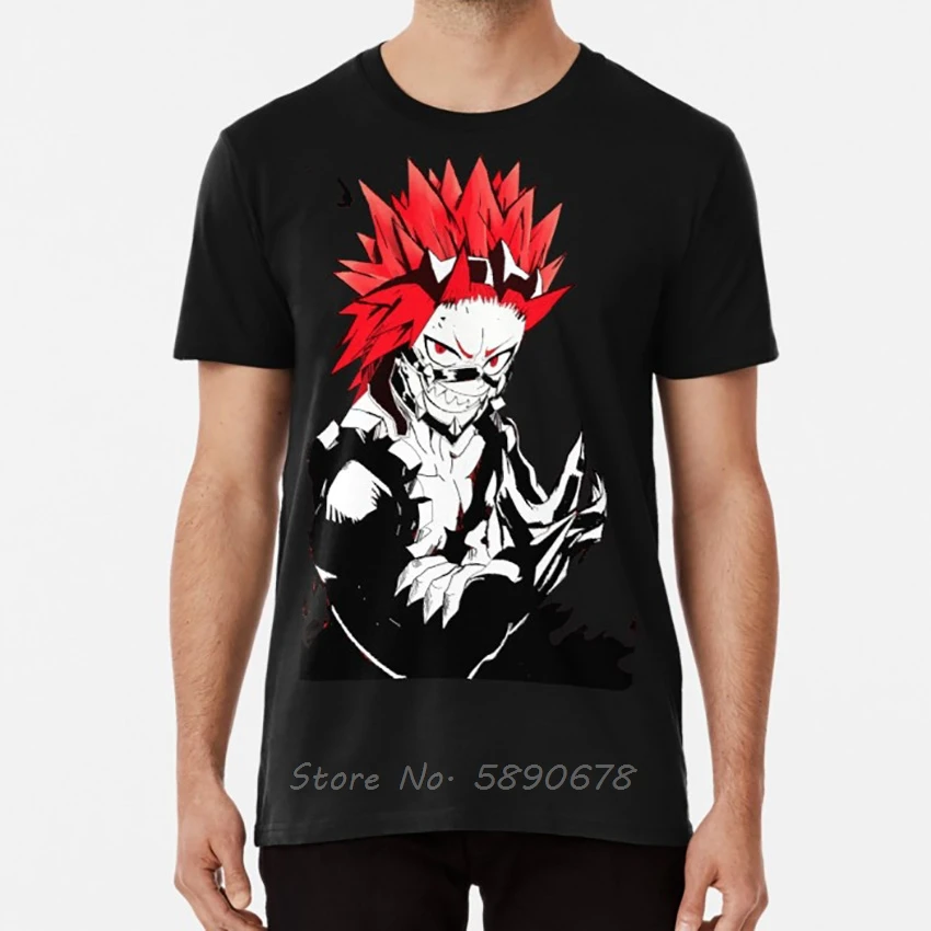 Red Riot T Shirt Eijirou Kirishima Red Riot Katsuki Bakugou Shouto Todoroki Shoto Shouto Todoroki Katsuki Bakugo All Might Izuku