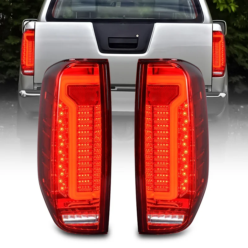 

Navara D40 Exterior Rear Light Assembly For 2008-2018 Nissan Navara Frontier D40 Led Tail Lamp Lamps Brake Turn Signal Lights