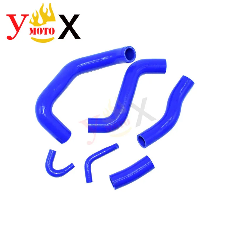 

ZRX1200 02-07 Blue/Red 6PCS/Set Motorcycle Silicone Radiator Hose Water Pipes Coolant Tube For KAWASAKI ZRX1200R 2002-2007 2003