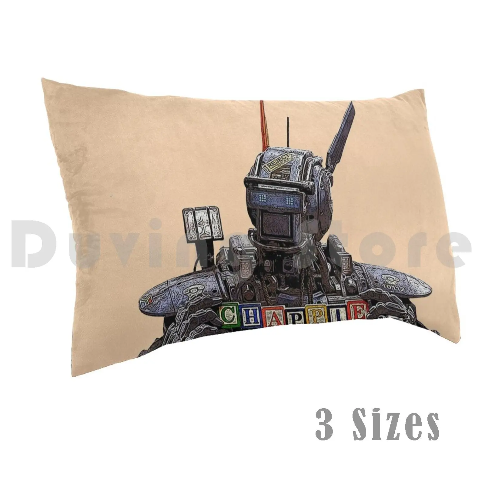 Chappie Pillow Case Printed 50x75 Chappie Movie Robot Inspiration Cool Funny Droid