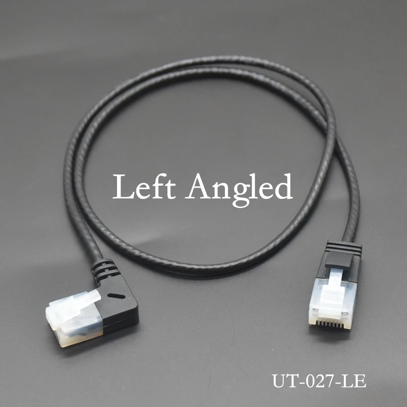 Picture 5: Superfine Ultra Slim Cat6 Ethernet Cable RJ45 Right Left Up Down 90 Degree Angle UTP Network Patch Cord Cat6a Lan Cable 1m 2m 5m