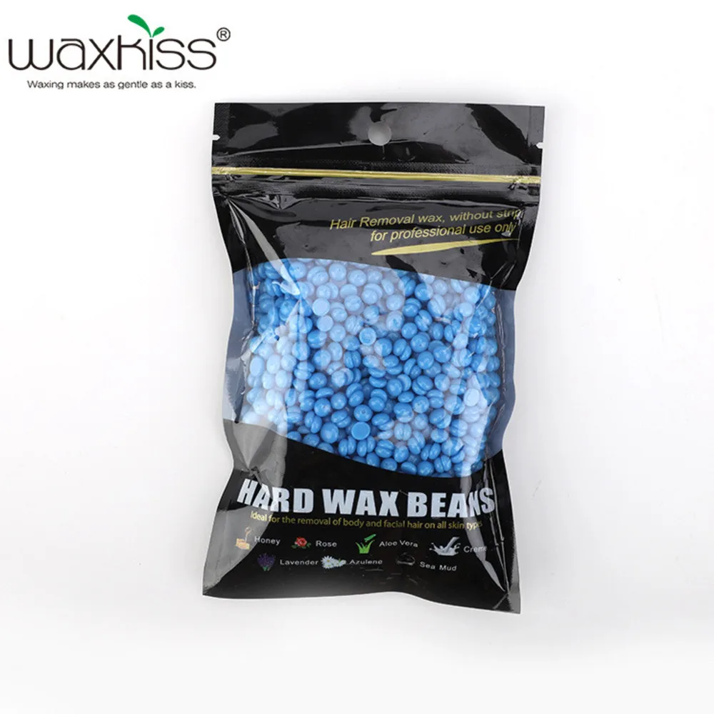 Waxkiss300g depilation beads Wax Beans small particles paper free hard wax axillary arm depilation