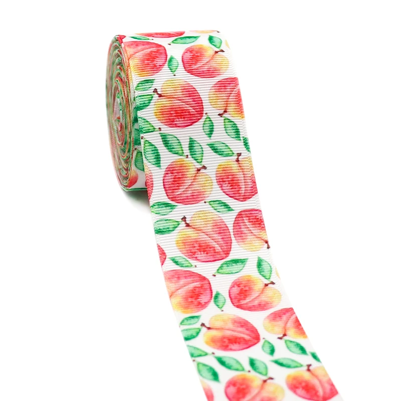 10 Yards 1,5" 38MM Frucht-Ananas-Printed-Kordelband für Haaraccessoires, DIY-Bastelbedarf, Nähen, Handarbeit Y2021051301 – Detail 8