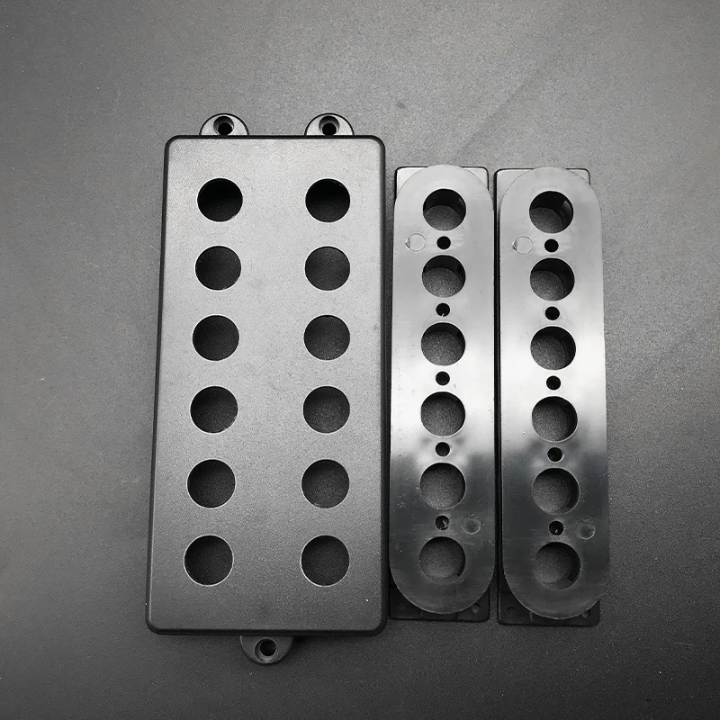 2 قطعة الغيتار الكهربائي غطاء لاقط الجيتار الكهربائي 4/5/6 سلسلة MB باس غيتار بيك اب الغطاء البلاستيك الكهربائية فيولاو الإكسسوارات #5