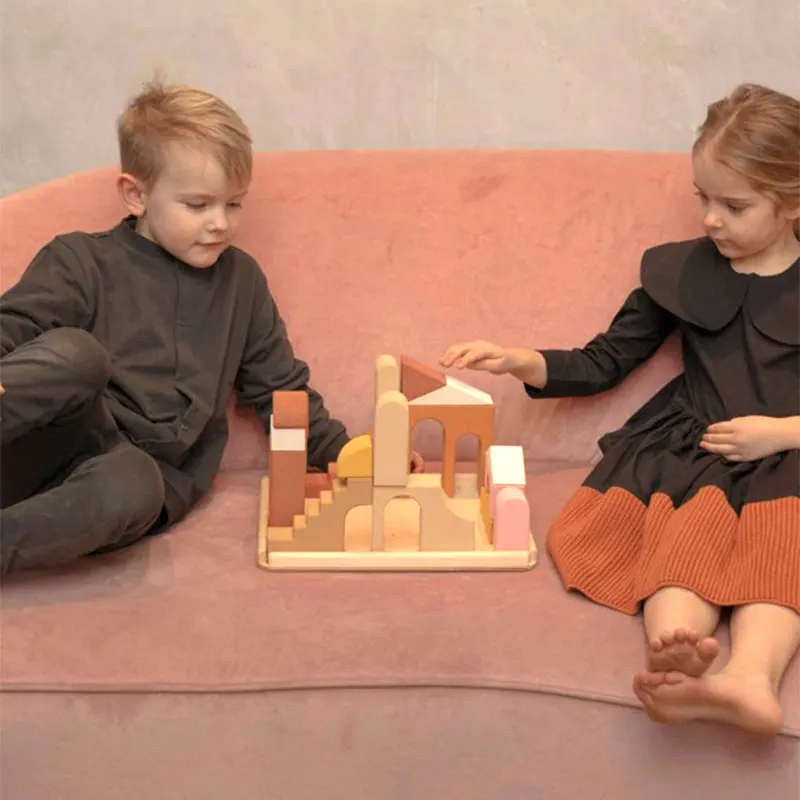 Montessori Rainbow Wood Blocks 3