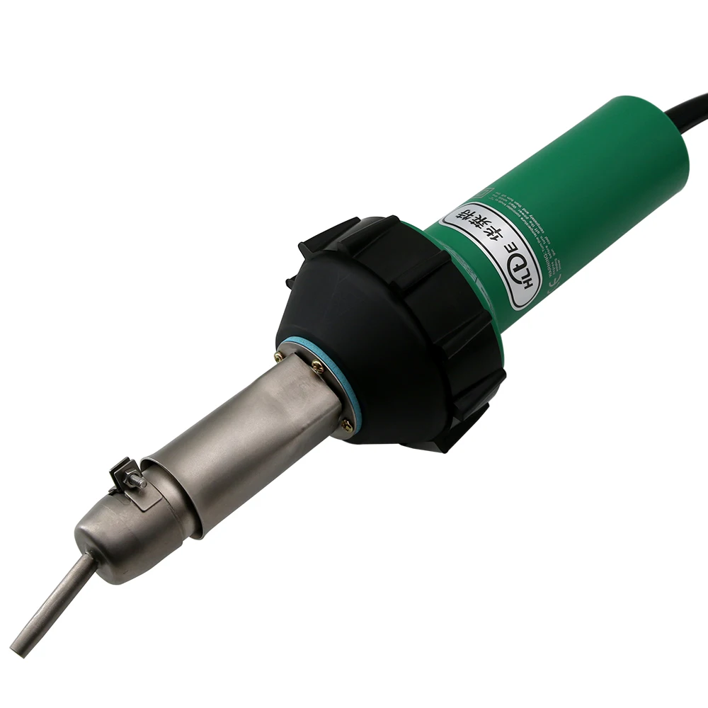 Soudeuse à air chaud de odorthermique de soudure en plastique de HLTE-D16 220V/110V 1600W pour des feuilles de pp/PE/PPR de membrane de PVC,