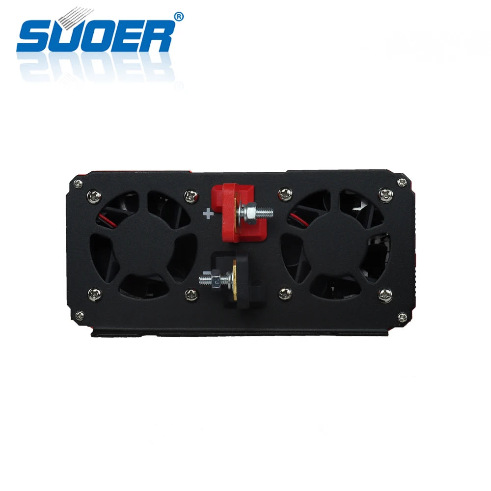 Suoer【 Pure Sine Wave Inverter 】220v 12v 2000W dc ac pure sine wave solar power inverter(FPC-2000A)