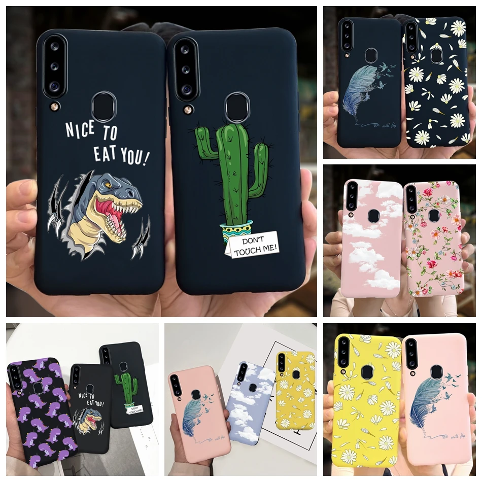 Para Samsung A20 A20e A20s funda de teléfono funda trasera de silicona para Samsung Galaxy A205F A202F A207F A 20s 20e A20 2019 Coque Fundas
