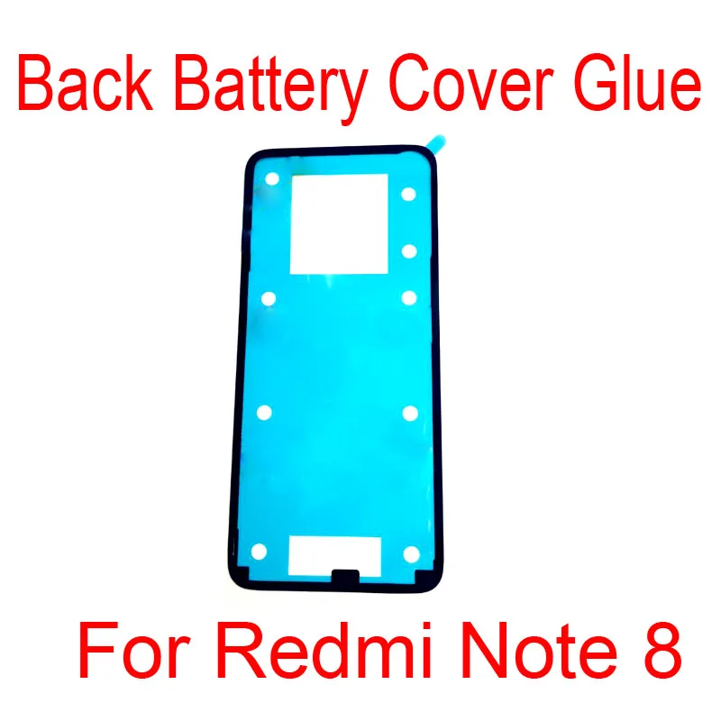 2Pcs Back Glass cover Adhesive Sticker glue Tape For Xiaomi Mi 9 9t 10T F2 Pro Mix 2S / For Redmi Note 7 8 9s 9 K20 K30 Pro K30s