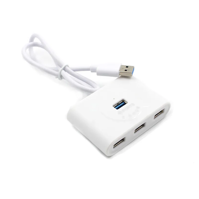 USB 3.0 splitter usb 4 port hub  4-port Multi-interface Portable high speed Splitter USB 3.0 Hub for PC Laptop