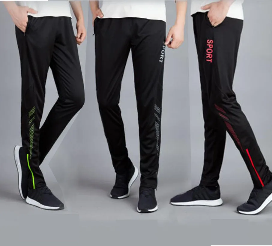 

Men Women Running Pants Athletic Spring Autumn Winter Sports Pant Training Gym Pockets Trousers