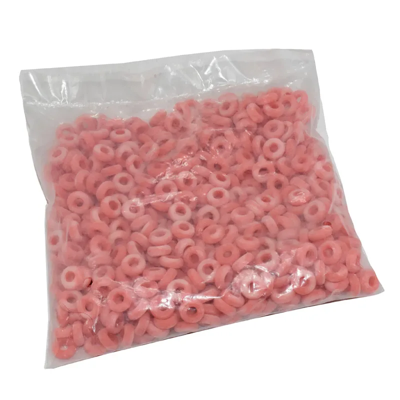 50 pcs Bovini Suini Ovini Taglio Coda di Anelli di Gomma di Alta Elastico Tendine di Gomma Castrating Anello Fattoria Degli Animali Accessori