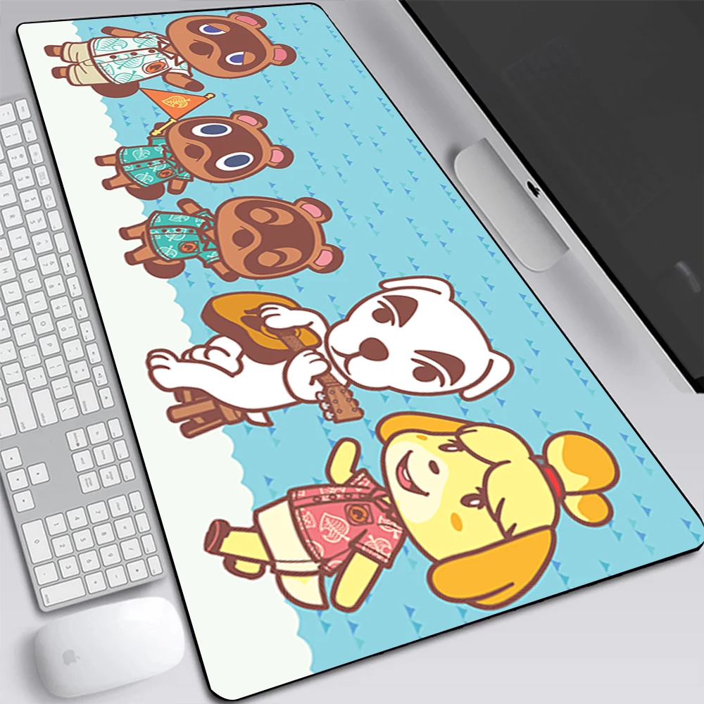 Animal Crossing New Horizons Large Gaming Mouse Pad Computer Mousepad Keyboard Pad Desk Mat Gamer Mouse Mat XXL Office Mausepad