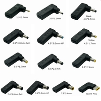 1Pc Laptop Power Adapter Connector Dc Plug Type C Female To Universal Male Jack Converter For Hp Dell Asus Acer Lenovo Notebook