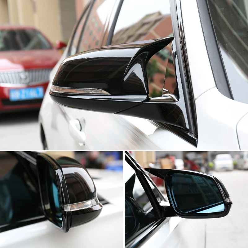 Car Side Door Rearview Mirror Cover Cap For BMW F44 2015+ X1 F48, 2018+ X2 F39, 2019+ Z4 G29, (Also Fits For Toyota 2019+ Supra)