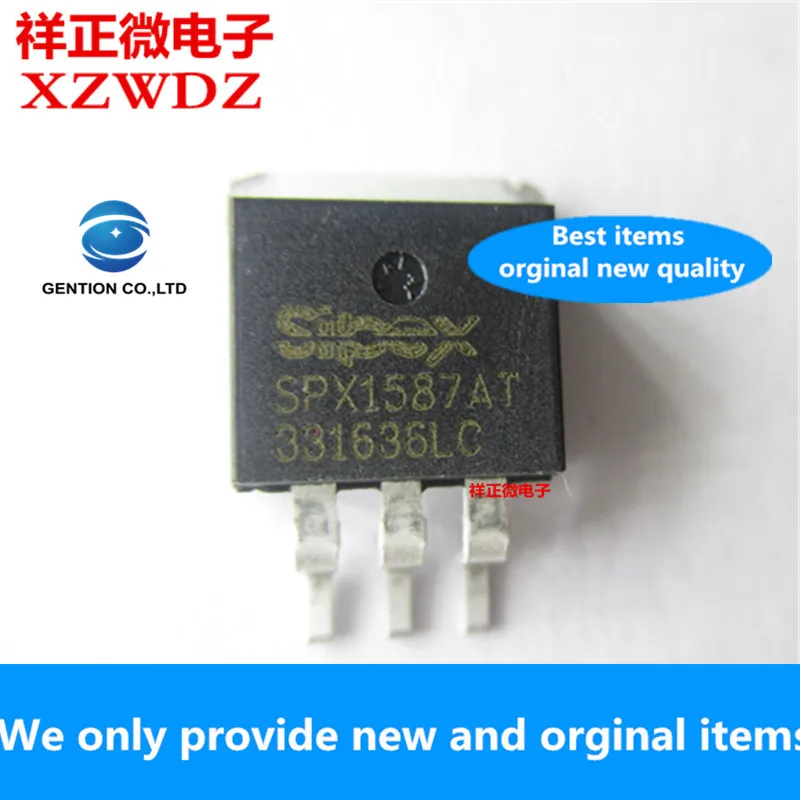 10pcs 100% asli baru nyata saham SPX1587AT-L-3-3 3.3V langkah-down regulator LDO patch UNTUK-263