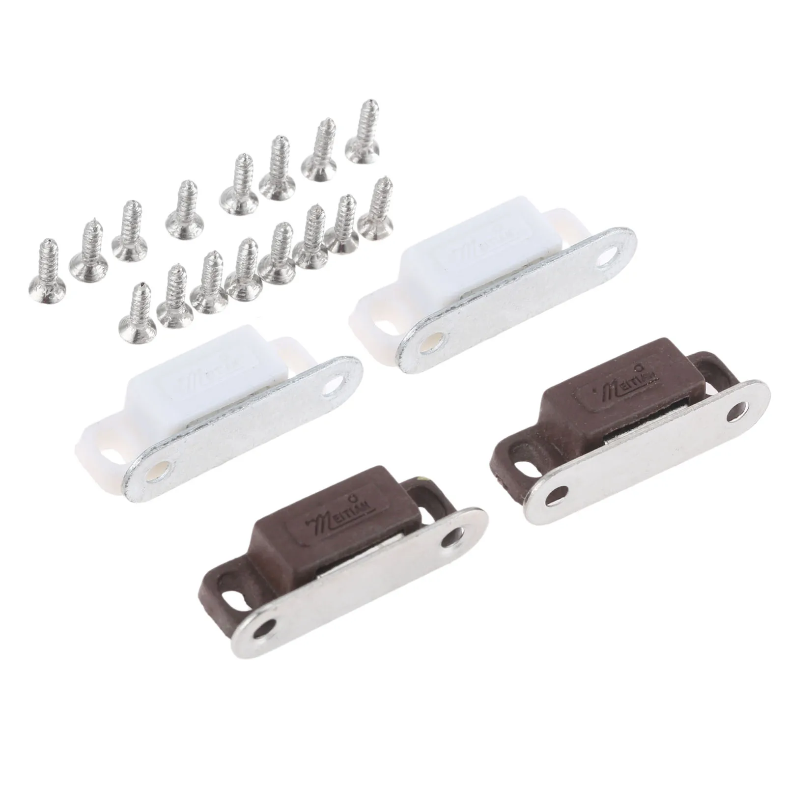 5pcs Magnetic Catches Door Closer Cabinet Cupboard Wardrobe Catch Latch Furniture Hardware 27*10mm