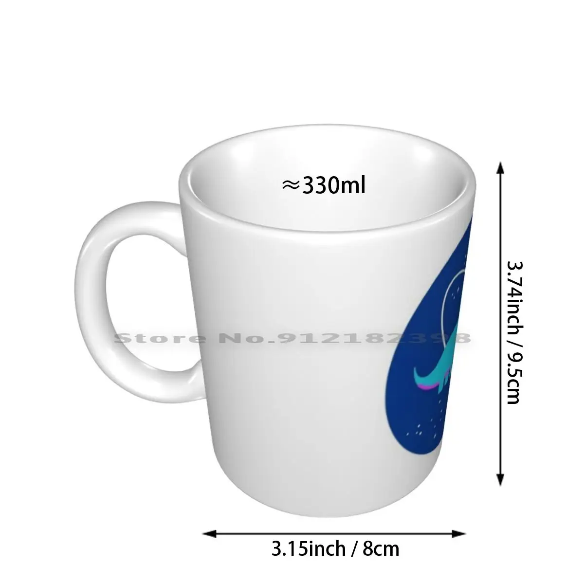 Spacex Launch Ceramic Mugs Coffee Cups Milk Tea Mug Spacex Launch Elon Bob And Doug Astronauts Bob Behnken And Doug Spacex