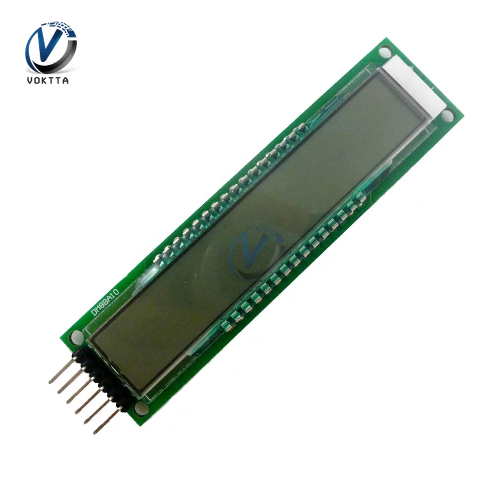 Modulo LCD schermo blu 10 Bit 16 segmenti Display LCD modulo pannello DM8BA10 DC 5V TM1622 Chip