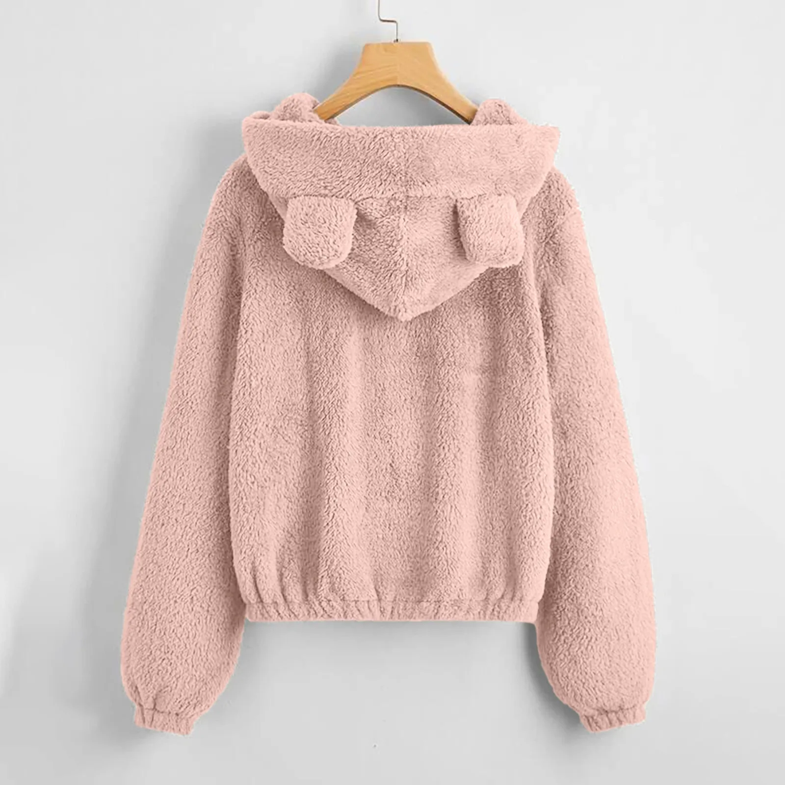 Winter Teddy Fleece Coat Women kawaii Teddy Bear Jacket Thick Warm Fake Fleece Jacket Fluffy Outwear Plus Size Loose Overcoat