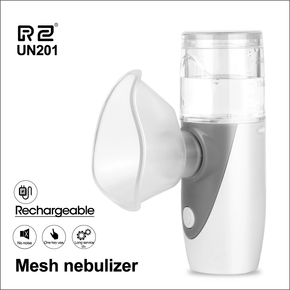 

RZ Health Care Mesh Nebulizer Handheld Portable Children Adult Asthma Inhaler Mini Nebulizador Care Inhale Ultrasonic Nebulizer