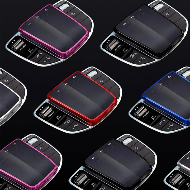 Car Accessories Center Console Media Mouse Shell Screen Protector Cover For Mercedes Benz E C S V G GLC GLS Class W213 W205 X253