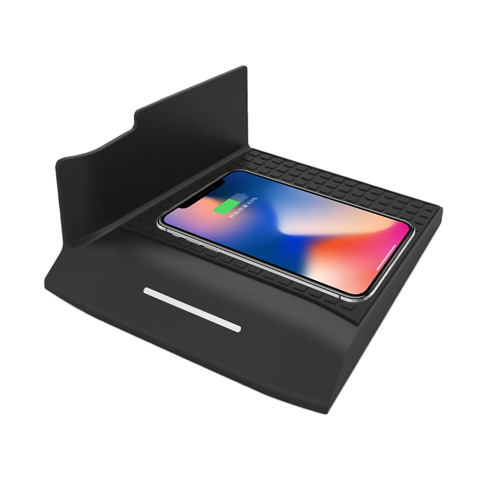 Mobile Phone wireless Chargers for Toyota Prado 2018 Intelligent Infrared fast charger wireless Mobile Phone wireless Chargers