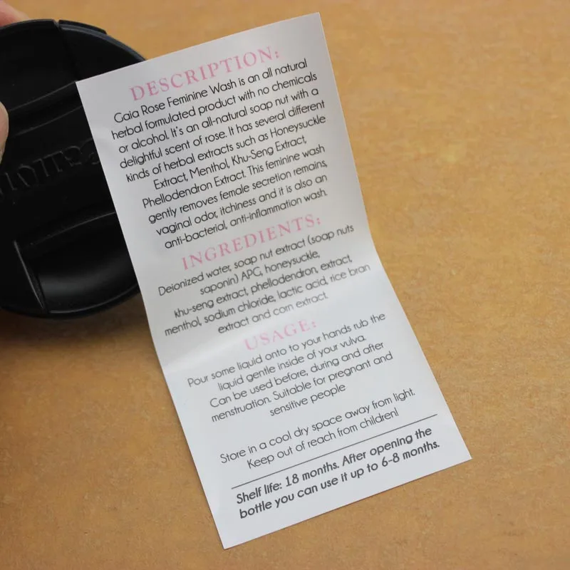 Aangepaste zeefdruk nylon zorg labels