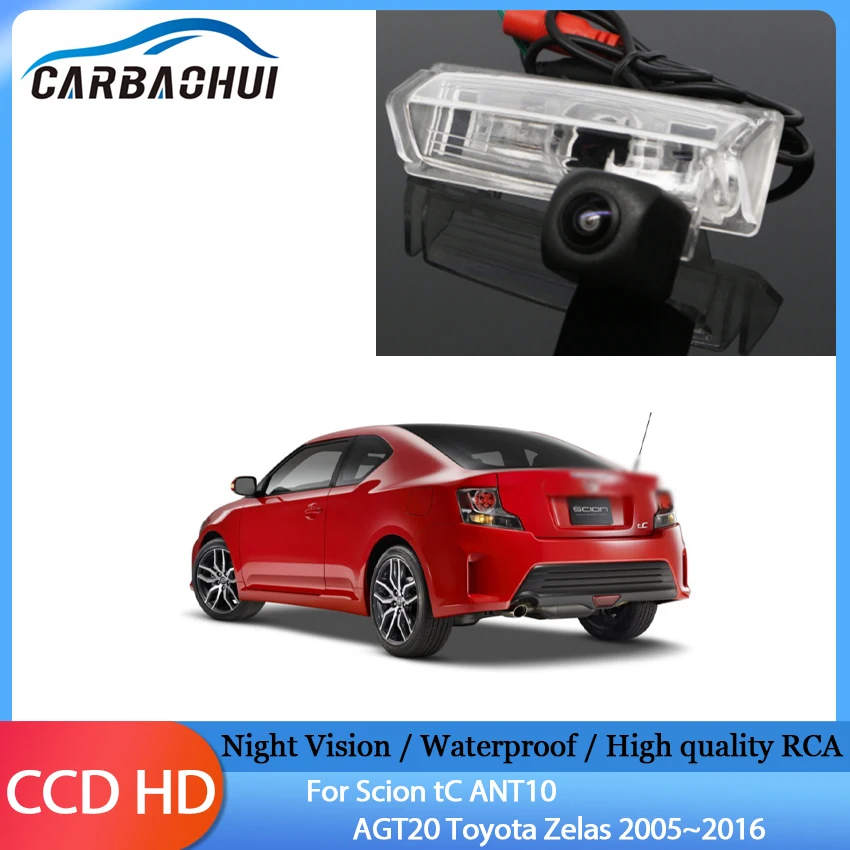 Rear View Camera Reversing Camera Car Back up Camera HD CCD Night Vision For Scion tC ANT10 AGT20 Toyota Zelas 2005~2016