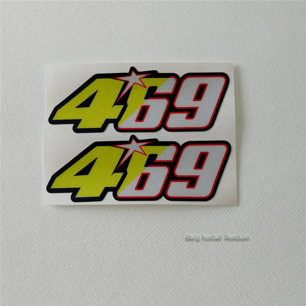 motorsport  helmet Nicky Hayden 69 sticker motorcycle racing sticker  motocross decals helme reflective automobiles