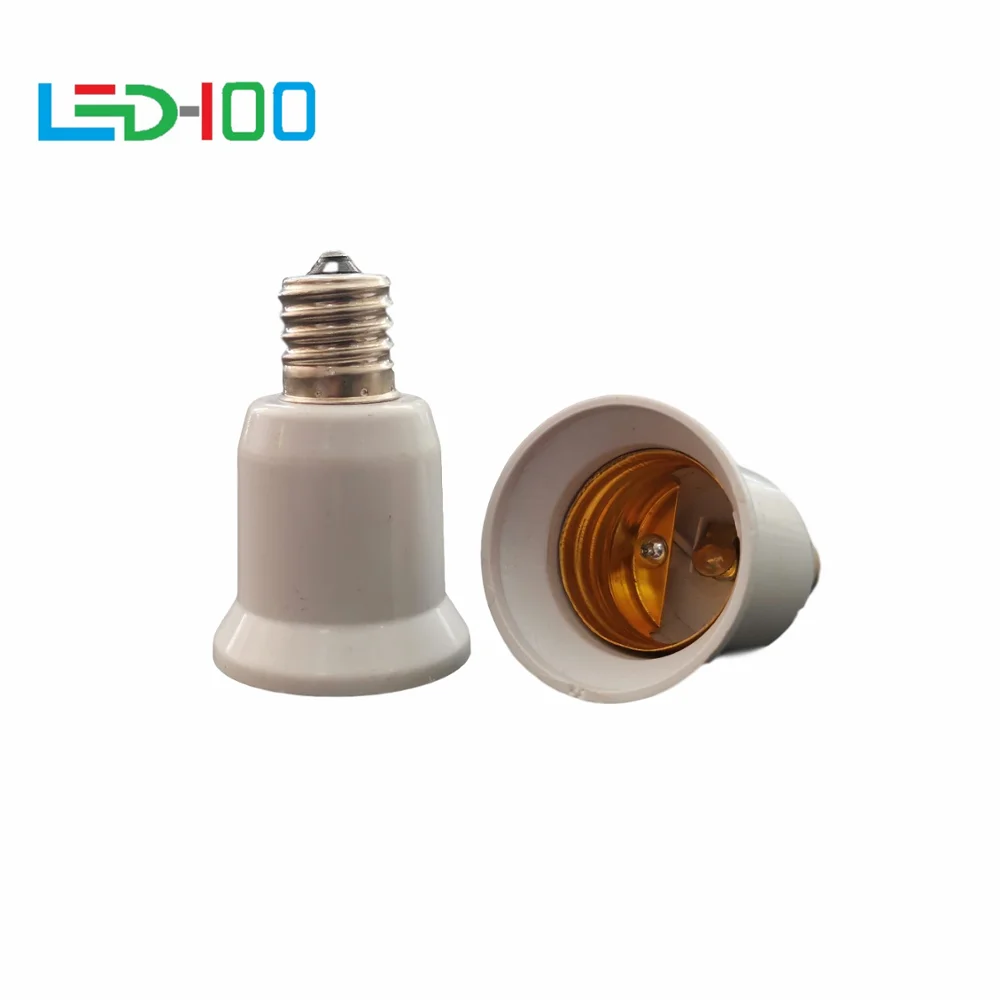 

NEW E17 to E27 Lamp Base Screw Light Bulb Socket Adapter E17 Lamp Holder Converter For LED Corn Bulb Spotlight