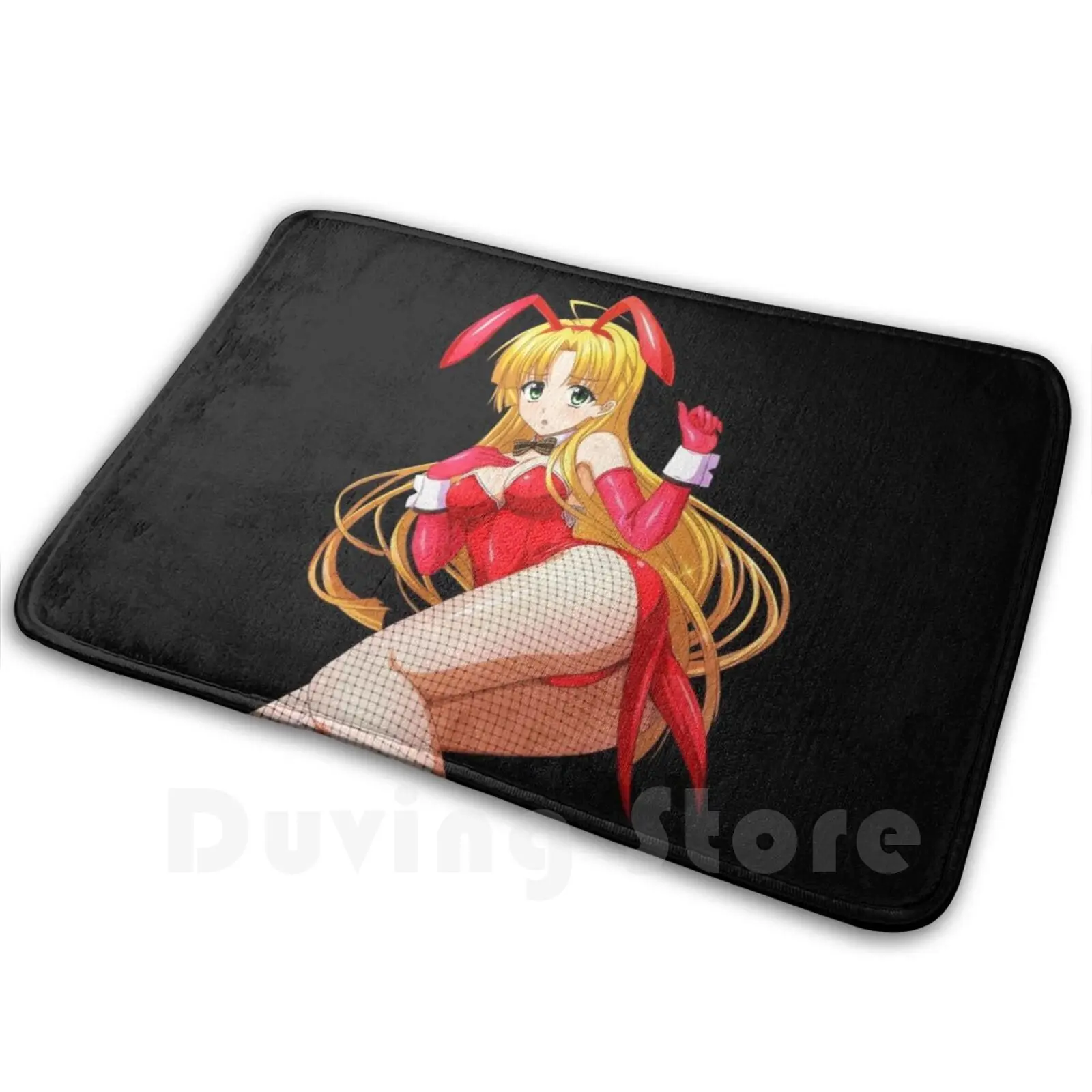 Asia Argento Bunny Suit | High School Dxd Ecchi Carpet Mat Rug Cushion Soft Non-Slip Rias Gremory Highschool Dxd High School