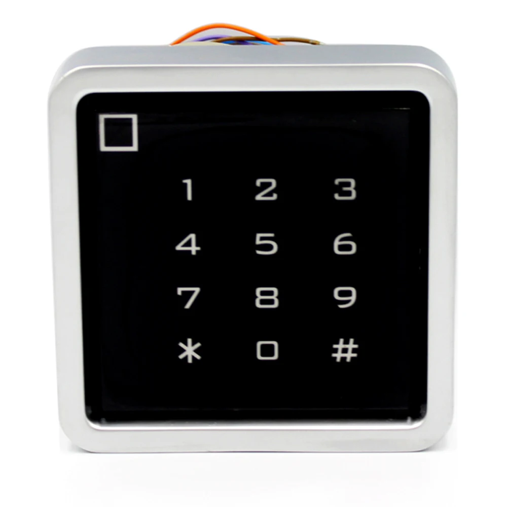 Waterproof Rfid Access Control Touch Keypad With 2000 Users RFID Door Access Control System