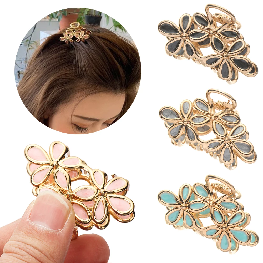 Elegant Non Slip Gorgeous Metal Ornament Styling Tools Hair Clips Hair Claw Hair Accessories