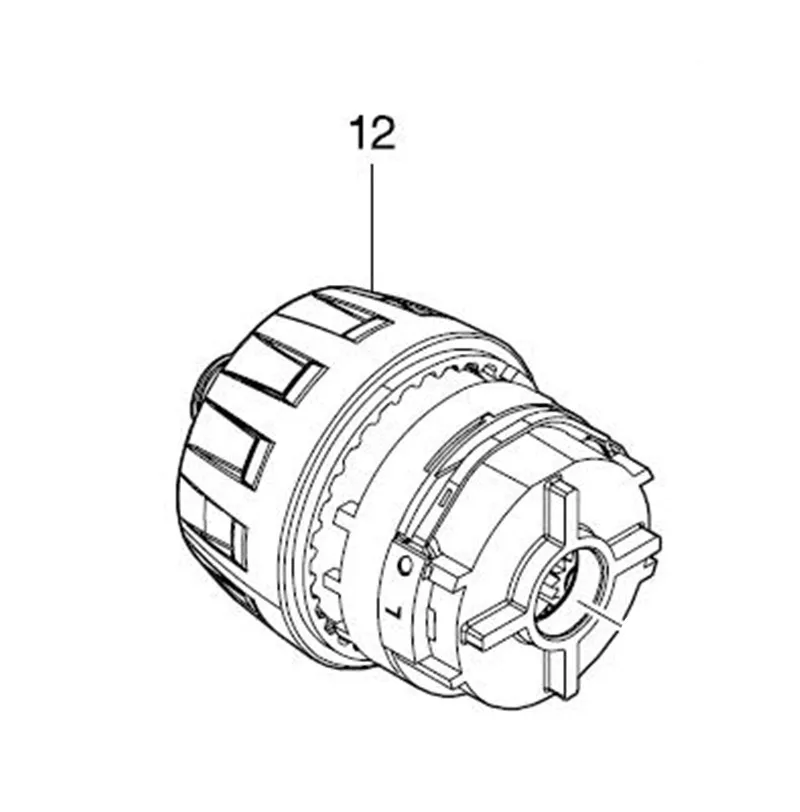 MAKITA 127125-6 Reducer Gearbox for DDF333 DF333D