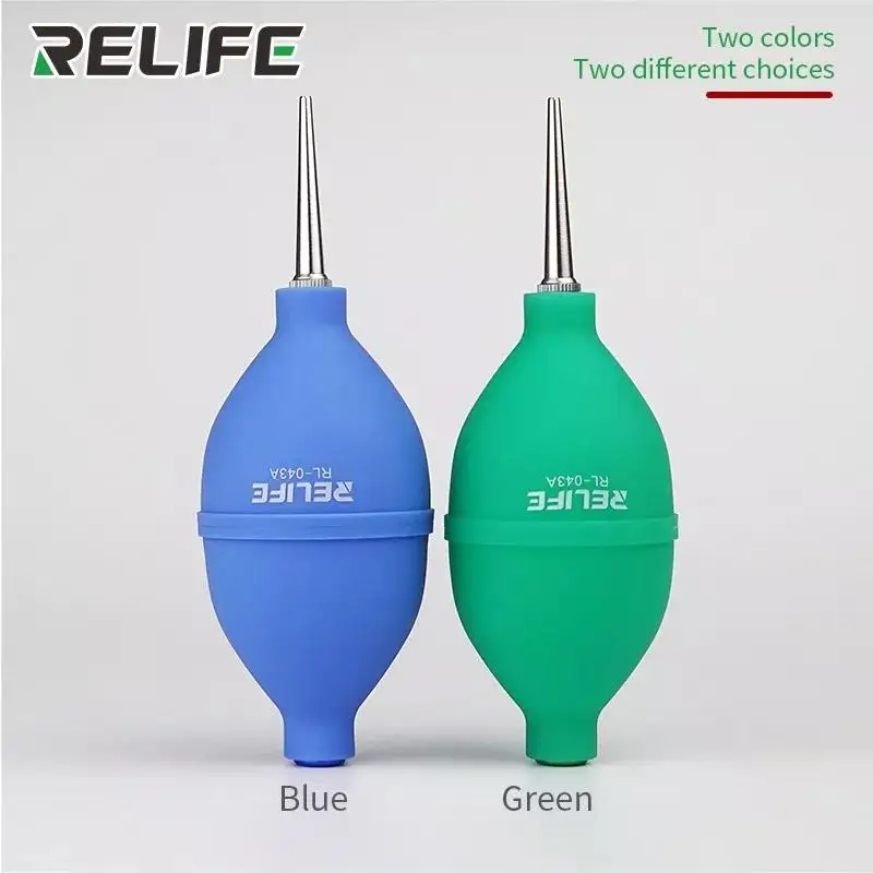 RELIFE Strong Rubber Air Blower Dust Cleaner With Long Nozzle for Mobile Phone Motherboard Keyboard Camera Lens Cleaning Tools