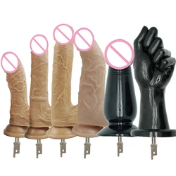 FREDORCH Reciprocating Saw Silicone dildos Attachments for Sex Machine Different sizes