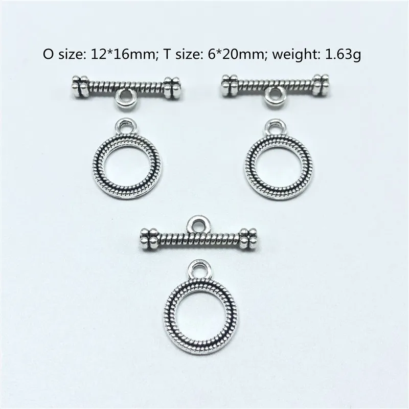 20pcs 12mm 4 style OT Clasps Buckle Connectors accessories Fit Bracelet Necklace For DIY Jewelry Making Findings