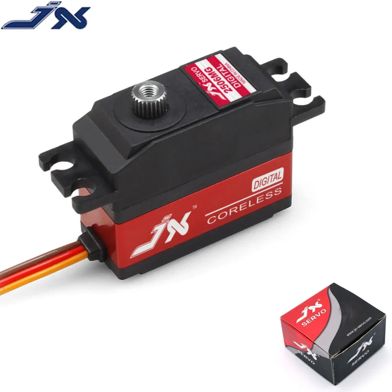 JX Servo PDI-2506MG 25g Metal Gear Digital Coreless Servo Motor for RC Car RC 450 500 Helicopter Fixed-wing Airplane